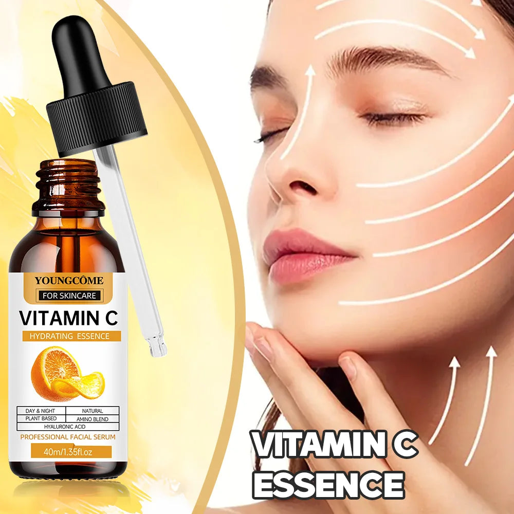 Vitamin C Facial Essence Dark Spot Remover Repair Anti-aging Essence Facial Skin Care Repair Collagen Nourish Skin Care
