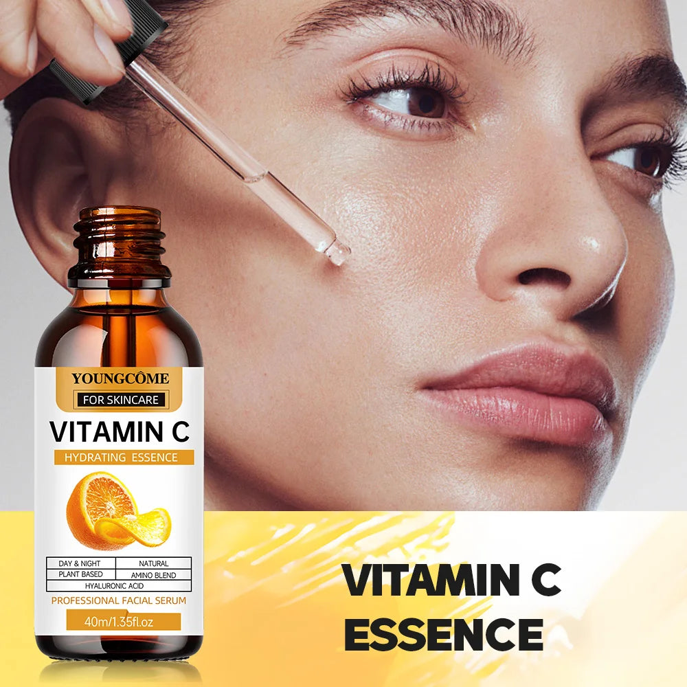 Vitamin C Facial Essence Dark Spot Remover Repair Anti-aging Essence Facial Skin Care Repair Collagen Nourish Skin Care